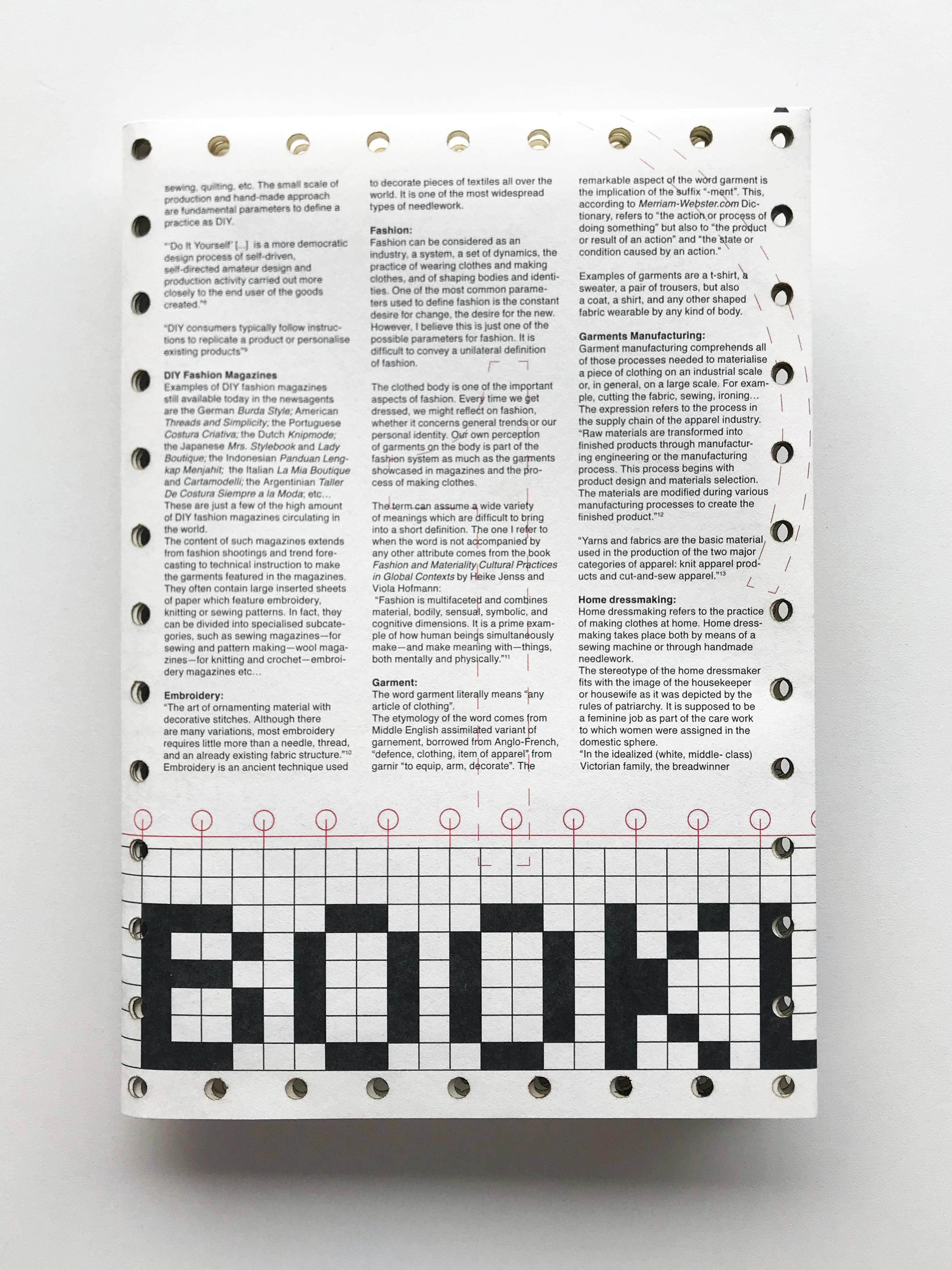 Booklook Shirt, issue 2, without crochet.