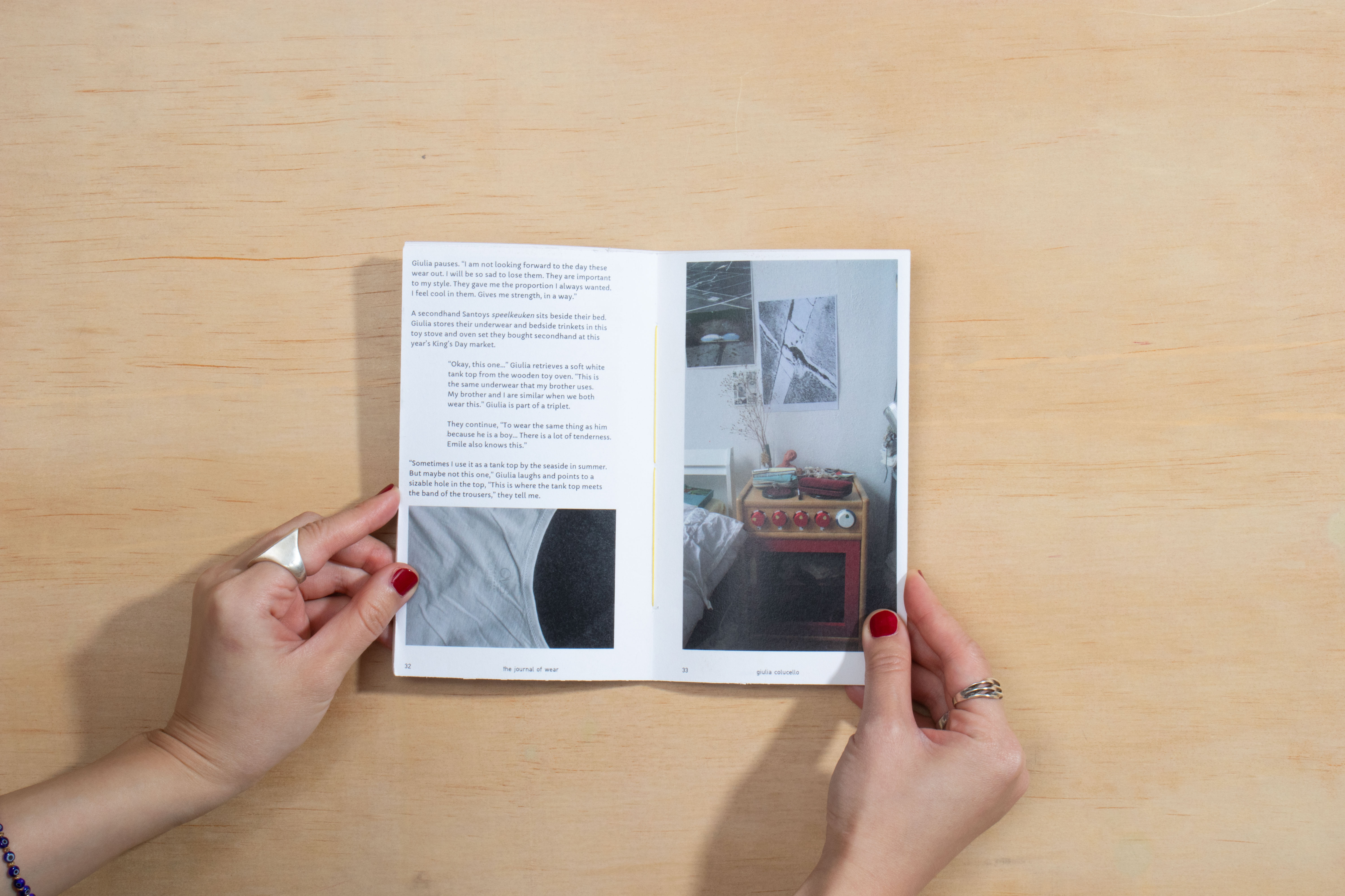 Editors: Xingyun Shen
Contributors: Esther Koh, Leitu Bonicci, Giulia Coluccello, Wonne Scrayen
Graphic design: Kasper Quaink
Photography: Giulia Coluccello
